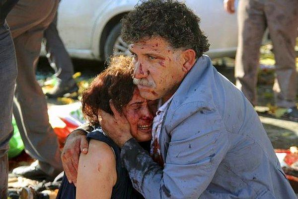 10. Türkiye'de yılın olayı: Ankara Katliamı