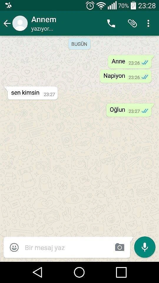 Ben oğlun hayırsızım