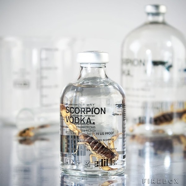 Водка со скорпионом