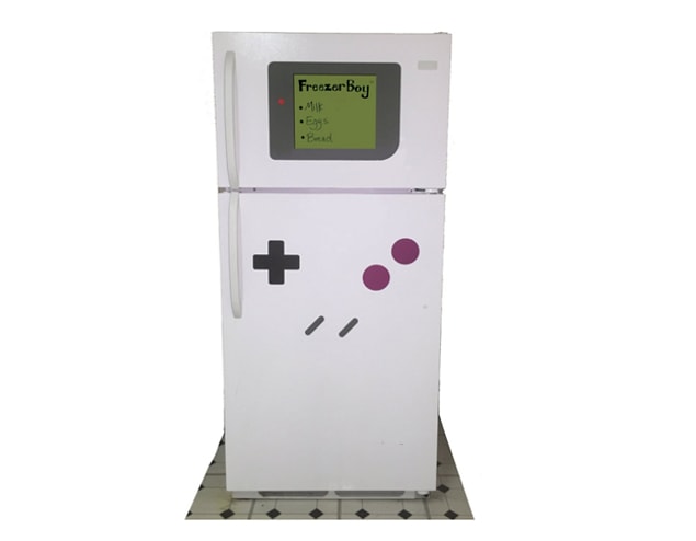 Магниты, превращающие холодильник в Gameboy.