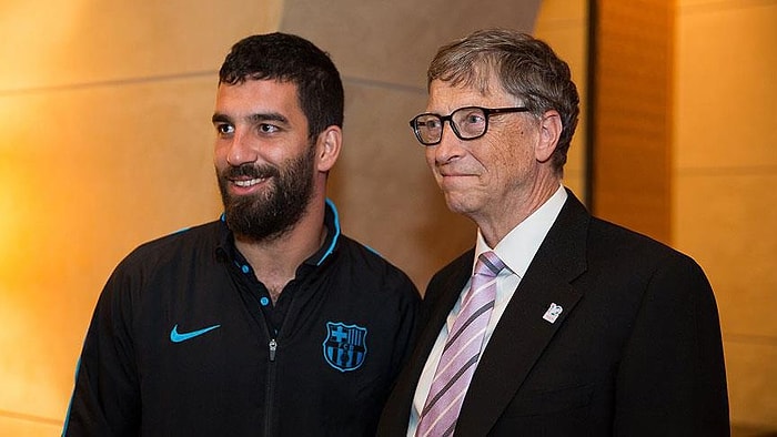 Arda Turan, Bill Gates ile Buluştu