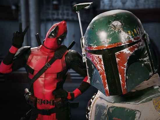 Parodi Olarak Deadpool ve Boba Fett'in Rap Savaşı