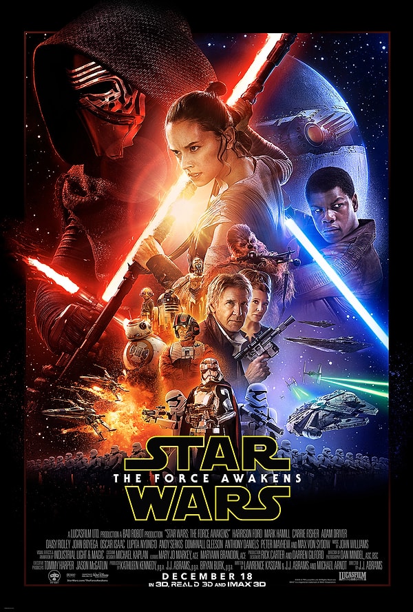 1. Star Wars: The Force Awakens