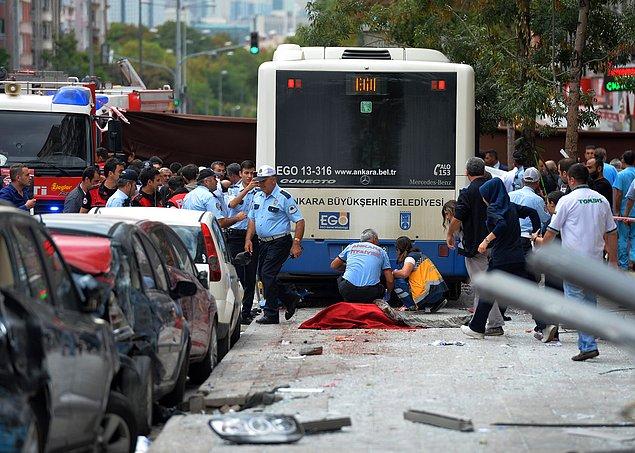 24. 1 Ekim - Ankara'daki Otobüs Faciasında 12 Kişi Can Verdi
