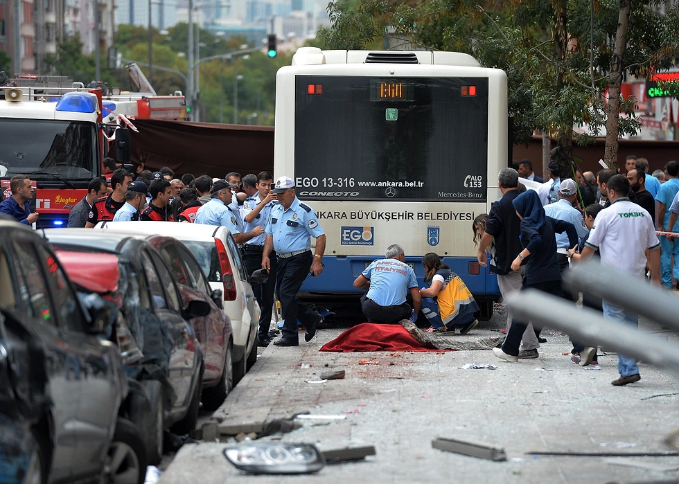 1 Ekim - Ankara'daki Otobüs Faciasında 12 Kişi Can Verdi