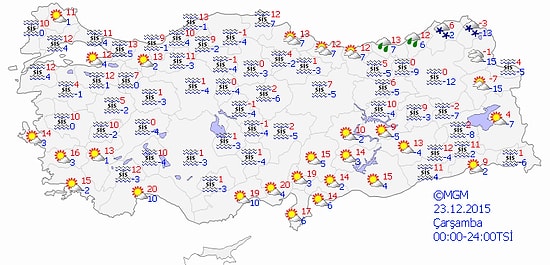 Bugün Hava Nasıl Olacak?