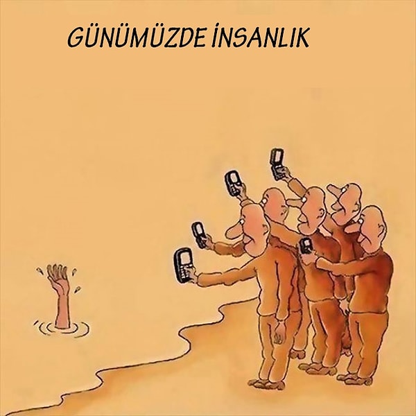 4. Keşke sadece bir karikatür olsaydı.