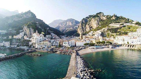 Amalfi Kıyıları, İtalya.