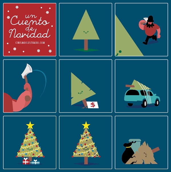 14. Грустная история Рождественской елочки