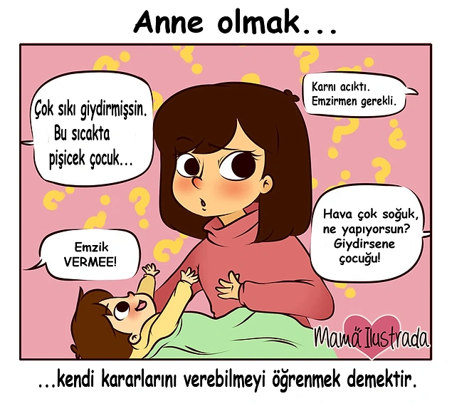 Anne Olmanın Ne Kadar Meşakkatli Bir İş Olduğunu Gösteren 39 İllüstrasyon