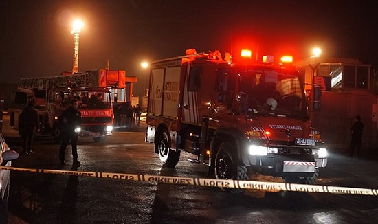 Harem Limanı'nda Korkutan Patlama