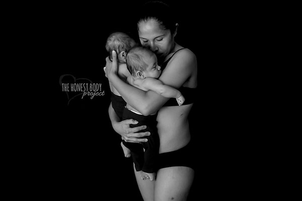 8. "Беременность, роды и рождение ребенка меняют наши тела совершенно неожиданным образом! И это преображение прекрасно!"