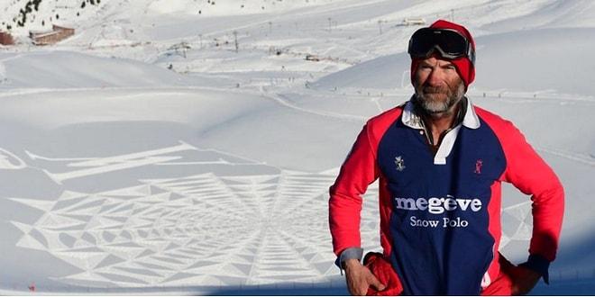 İngiliz Dağcı Simon Becker'ın Yoğun Çaba Gerektiren Kar Sanatı