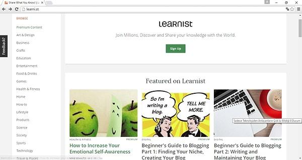 33. Learnist: Uzmanların hazırladığı video ve yazılarla etkili bir biçimde öğrenin