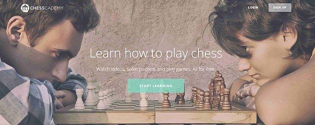 34. Chesscademy: Satranç yeteneğinizi ücretsiz geliştirin