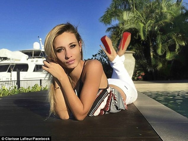 3. 18 yaşındaki Clarisse Lafleur'e, Rich Kids of Instagram (Instagram'ın Zengin Çocukları) sayfasında da yer verilmiş.