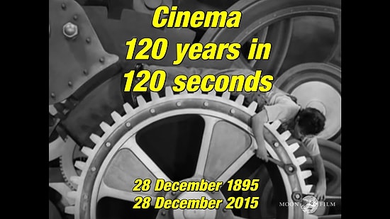 120-летняя история кино за 120 секунд