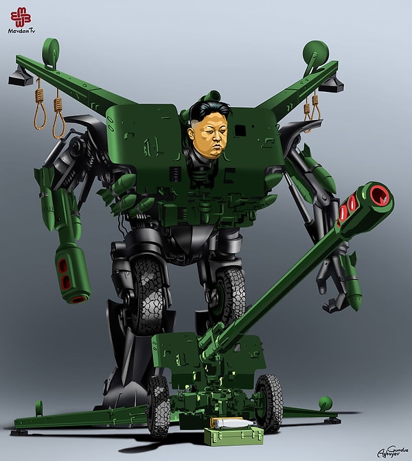 Верховный лидер Северной Кореи Ким Чен Ын.