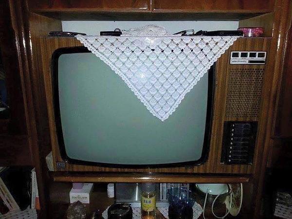 5. Hayatının herhangi bir döneminde evinizde televizyonun üstüne dantel konuldu mu?