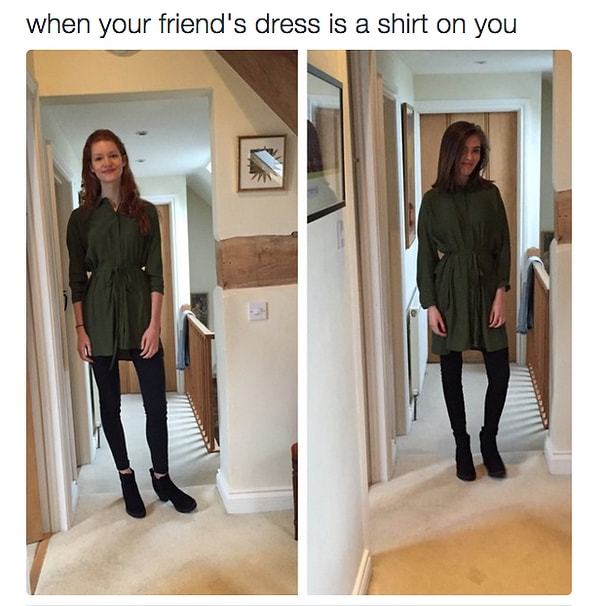 7. Включая платья.