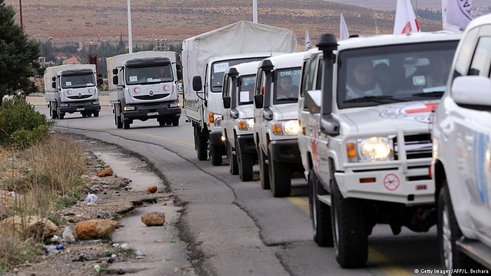 Açlık Ablukasındaki Madaya'ya İlk Yardım Konvoyu Ulaştı