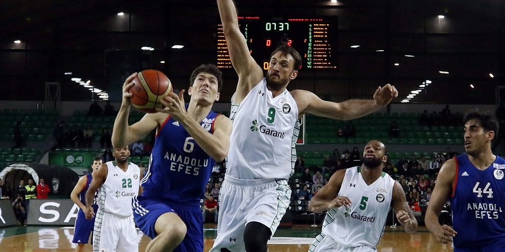 Darüşşafaka Doğuş 76-80 Anadolu Efes