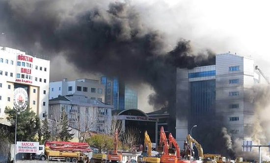Maltepe'de Otelde Yangın: Mahsur Kalanlar Kurtarıldı
