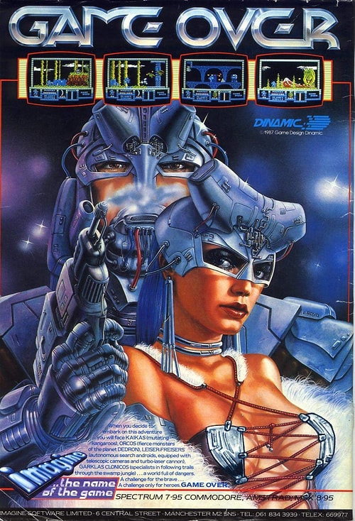 Bonus 1: Luis Royo'nun hayat verdiği bilgisayar oyunlarından bazıları