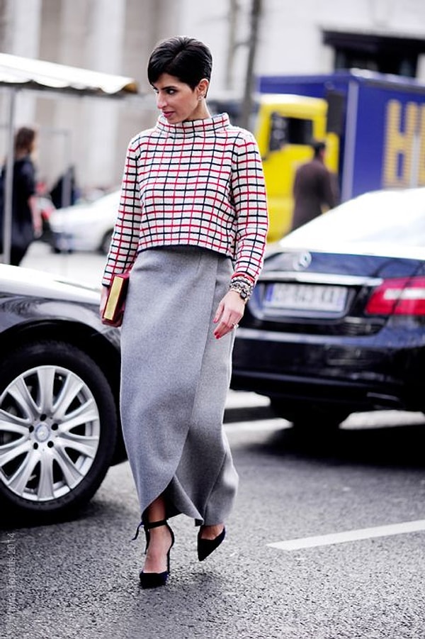 Ее стиль явно отличается от работ мировых дизайнеров.