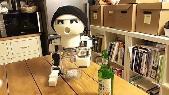 Робот-собутыльник из Южной Кореи