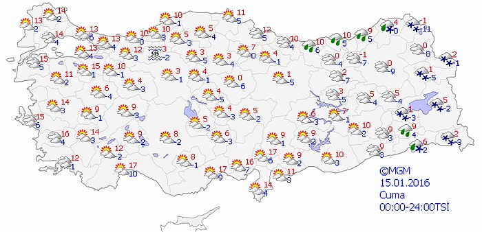 Bugün Hava Nasıl Olacak?