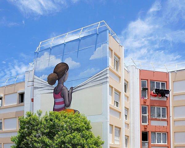 1. Fransız sokak sanatçısı Julien 'Seth' Malland'ın, dünyanın dört bir yanında yaptığı duvar resimlerine bakıp da, özenmemek elde değil.