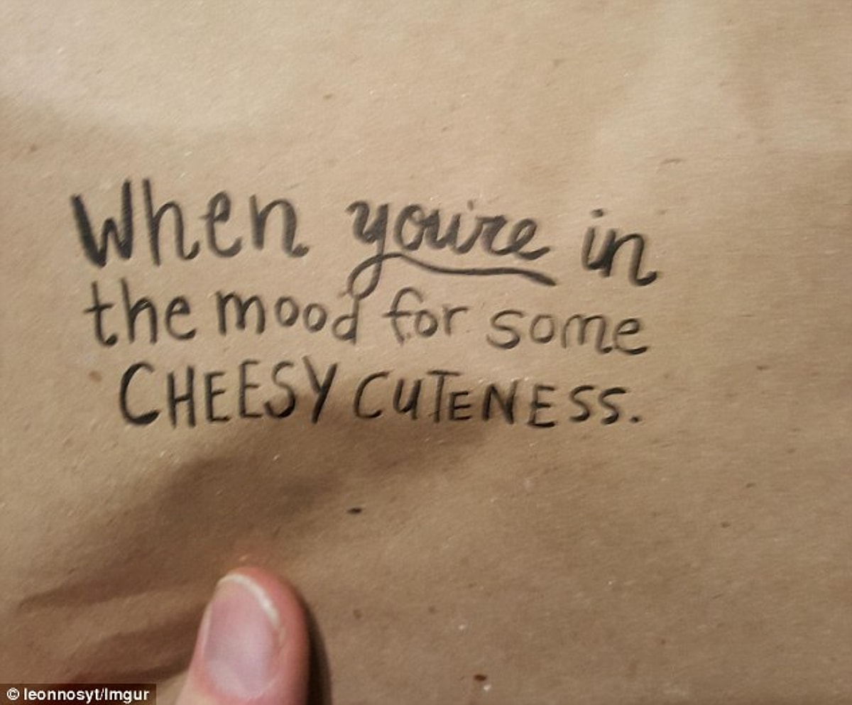 Why aren’t you in the mood for a Gift. Can i have some cheese please