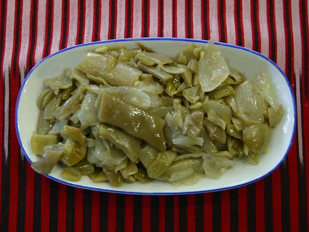 Fasulye turşusu kavurması