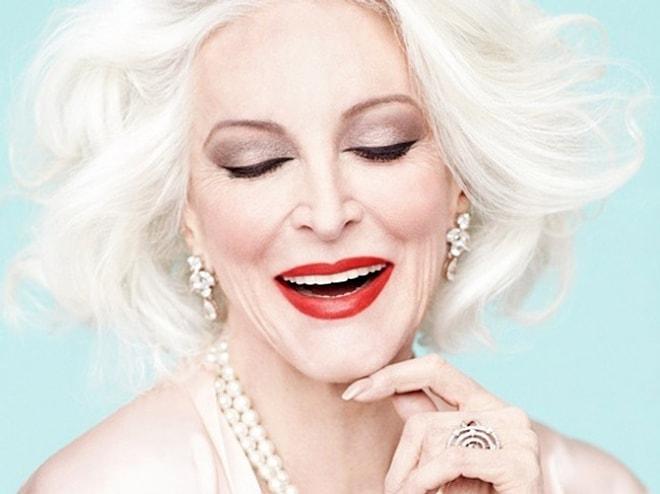 Güzelliğini Kaybetmeden 85 Yaşına Gelen Tüm Dünyanın Kıskandığı Model: Carmen Dell’Orefice!