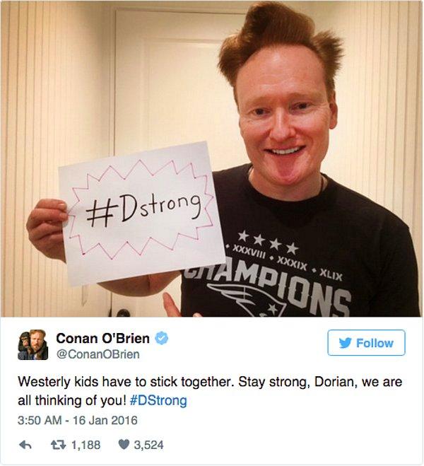7. Conan O'Brien...