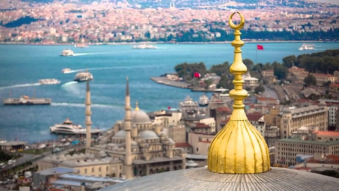 Şahane Görüntüler Eşliğinde İstanbul'un Tarihi Yerleri