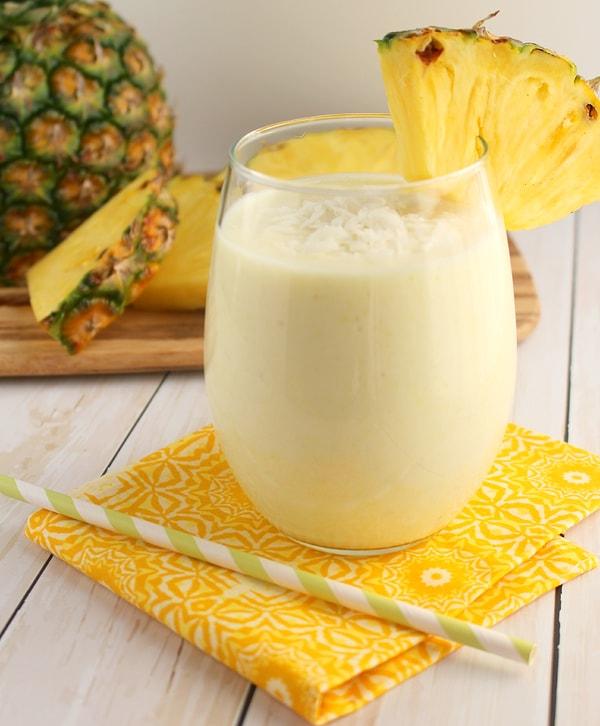 6. Tropik tatları seviyorsanız size bir sürprizim var ananas en tatlı yağ yakıcı!