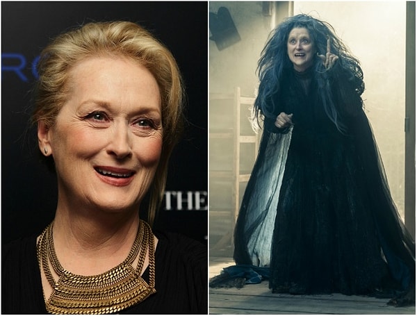 5. Мерил Стрип (Чем дальше в лес…, 2014)