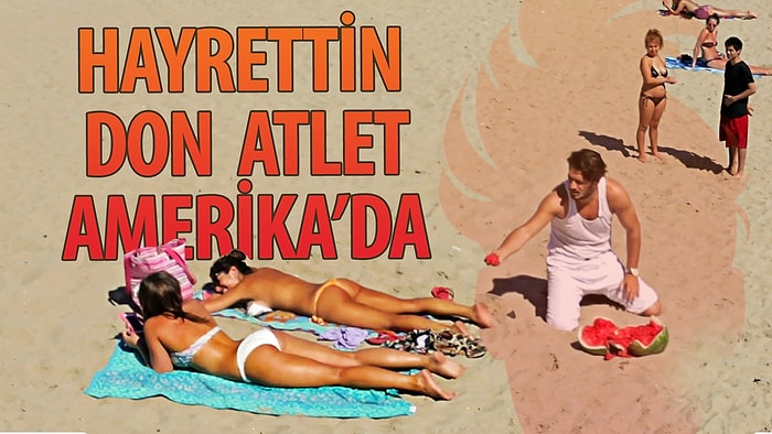 Hayrettin Don Atlet Amerika'da!