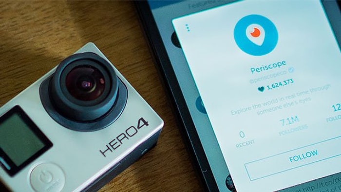 GoPro'ya Periscope Dopingi!