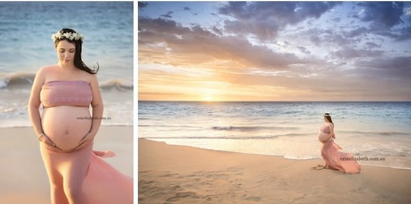 Да, она беременна пятерняшками. И это ее фотографии на 25-ю неделю беременности. Выглядит она, как богиня.