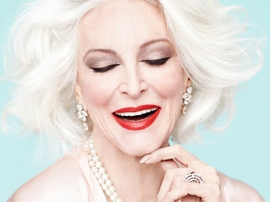 84-летная красавица-модель Кармен Делль‘Орефиче