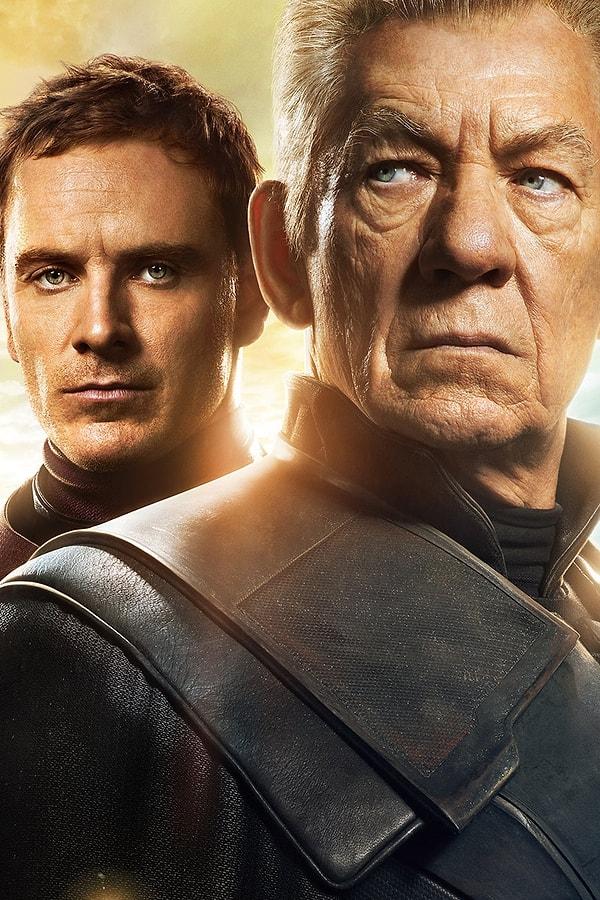 20. X-Men serisinde Patrick Stewart'ın gençliği rolünde James McAvoy'ı, Ian McKellen'ın gençliği rolünde ise Michael Fassbender'ı izlemiştik.