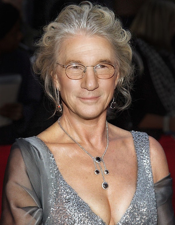 1. Ричард Гир в качестве Красотки.