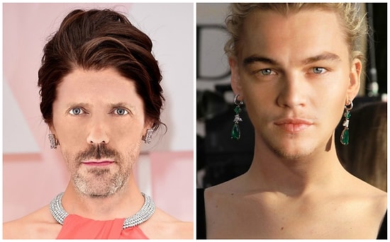 15 мужчин знаменитостей в образе женщин