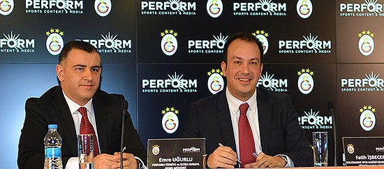 Galatasaray İle Perform Arasında Sponsorluk Anlaşması İmzalandı