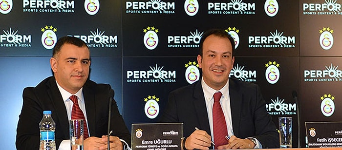 Galatasaray İle Perform Arasında Sponsorluk Anlaşması İmzalandı