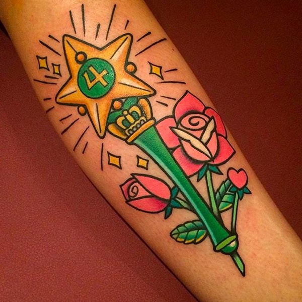 Лунный Жезл в виде цветка.