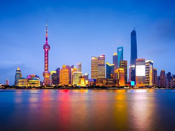 20. Şanghay, Çin: 6.39 milyon yabancı ziyaretçi